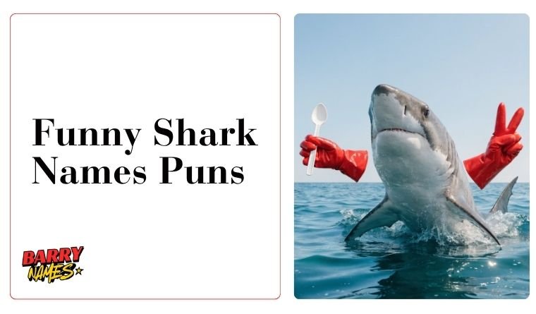 Funny Shark Names Puns