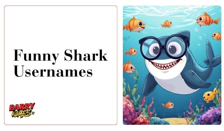 Funny Shark Usernames