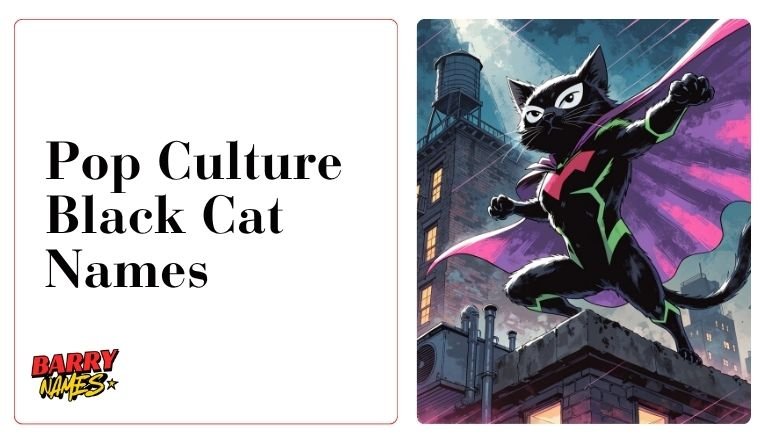 Pop Culture Black Cat Names