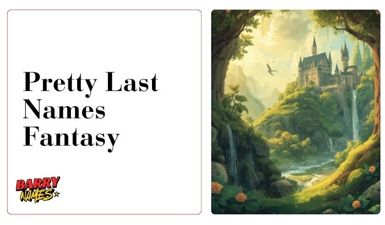 Pretty Last Names Fantasy