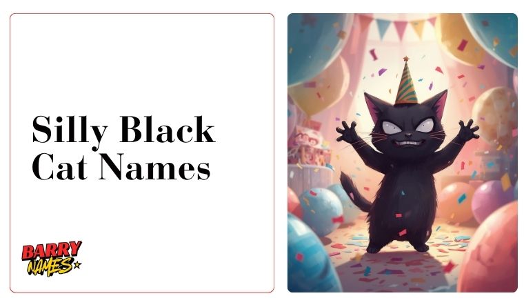 Silly Black Cat Names