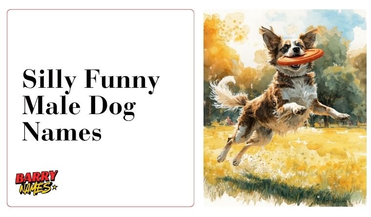 Silly Funny Male Dog Names