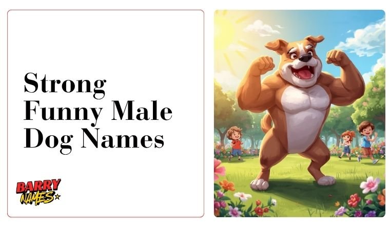 Strong Funny Male Dog Names