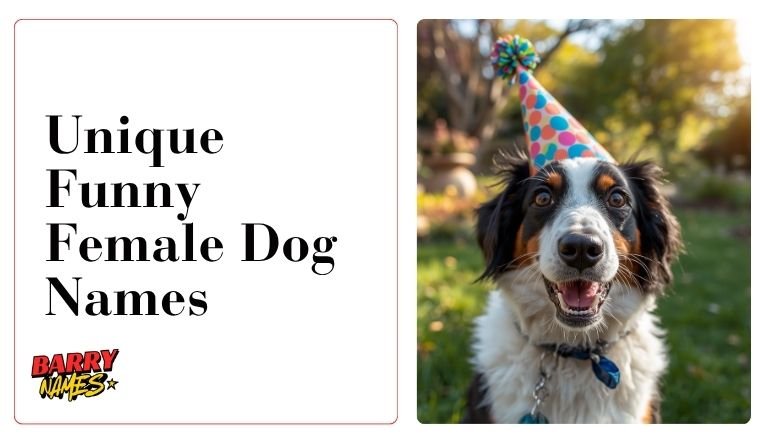 Unique Funny Female Dog Names