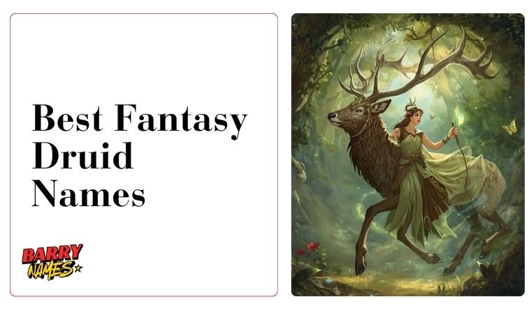Best Fantasy Druid Names