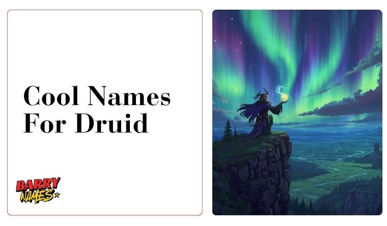 Cool Names For Druid