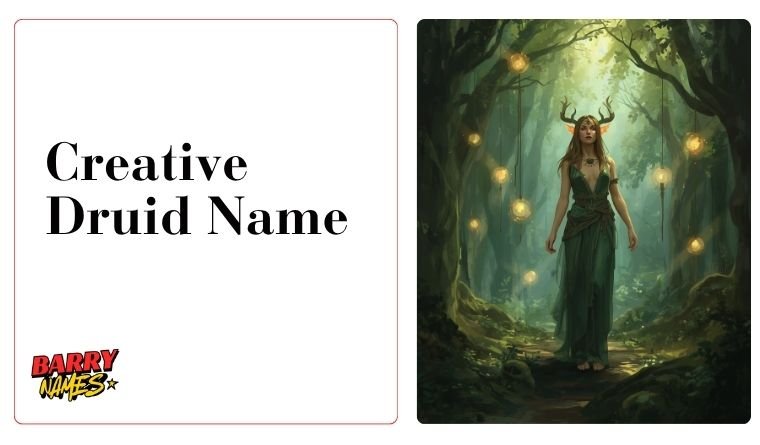 Creative Druid Name