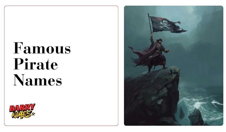 Famous Pirate Names