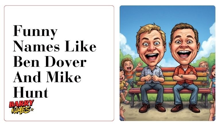 Funny Names Like Ben Dover And Mike Hunt