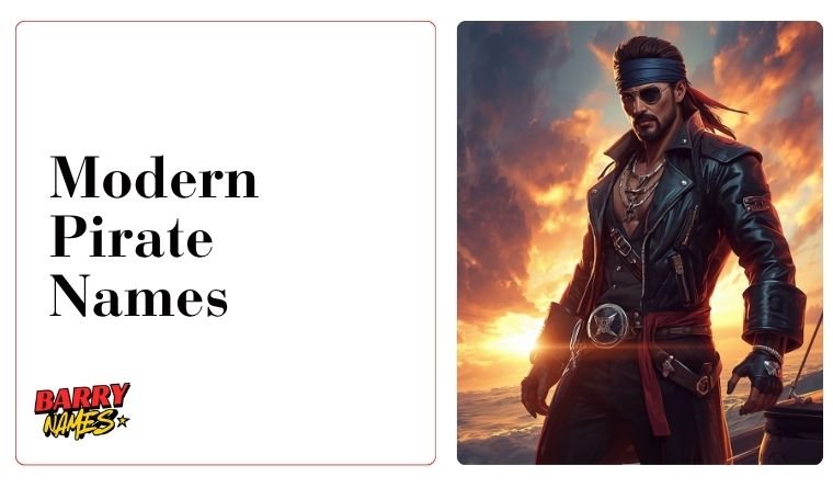 Modern Pirate Names