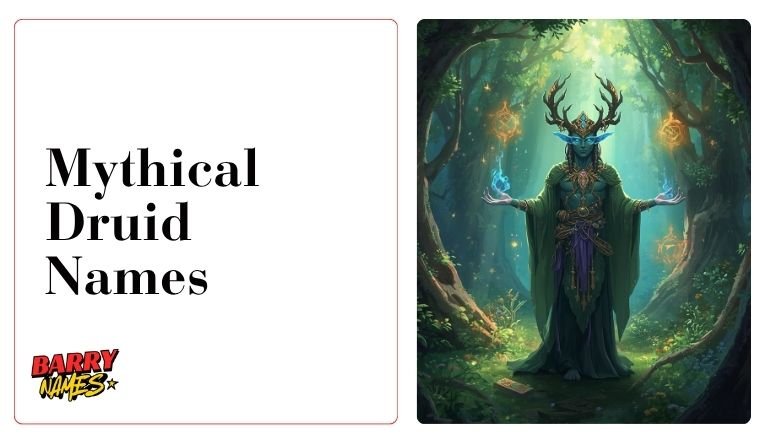 Mythical Druid Names