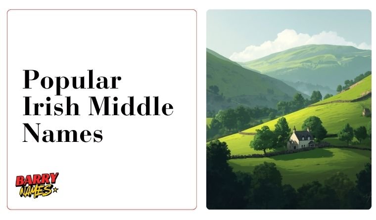 Popular Irish Middle Names