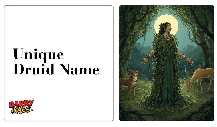 Unique Druid Name