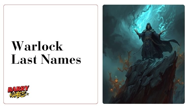 Warlock Last Names