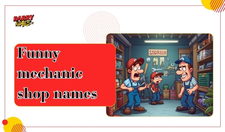 Funny mechanic shop names